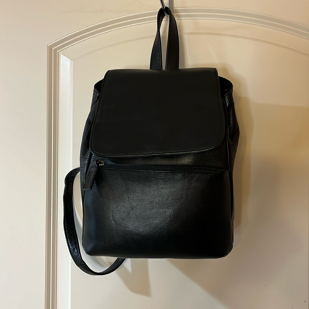 HOBO international leather backpack style bag